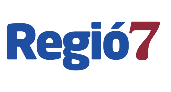 Logo del diario Regió7, medio catalán que destaca proyectos locales relacionados con bienestar animal y convivencia.